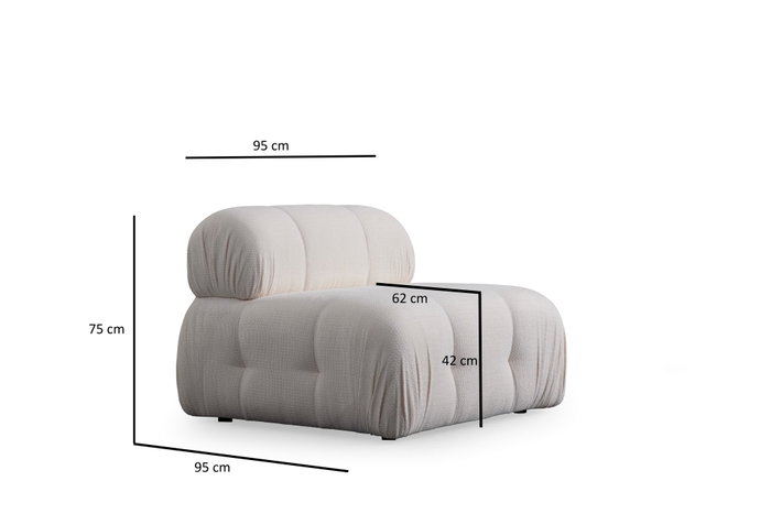 Atelier Del Sofa Petite 3 - Blanco